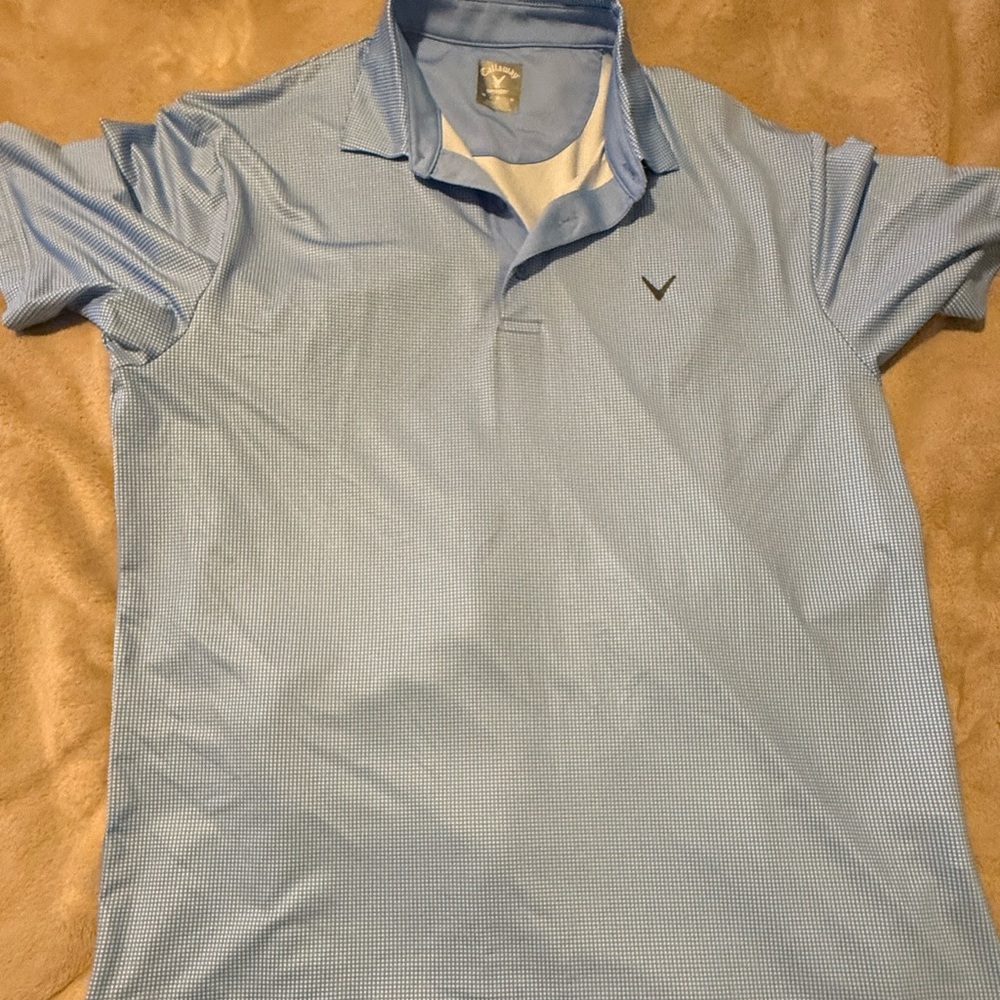 Callaway Sky Blue Polo Shirt